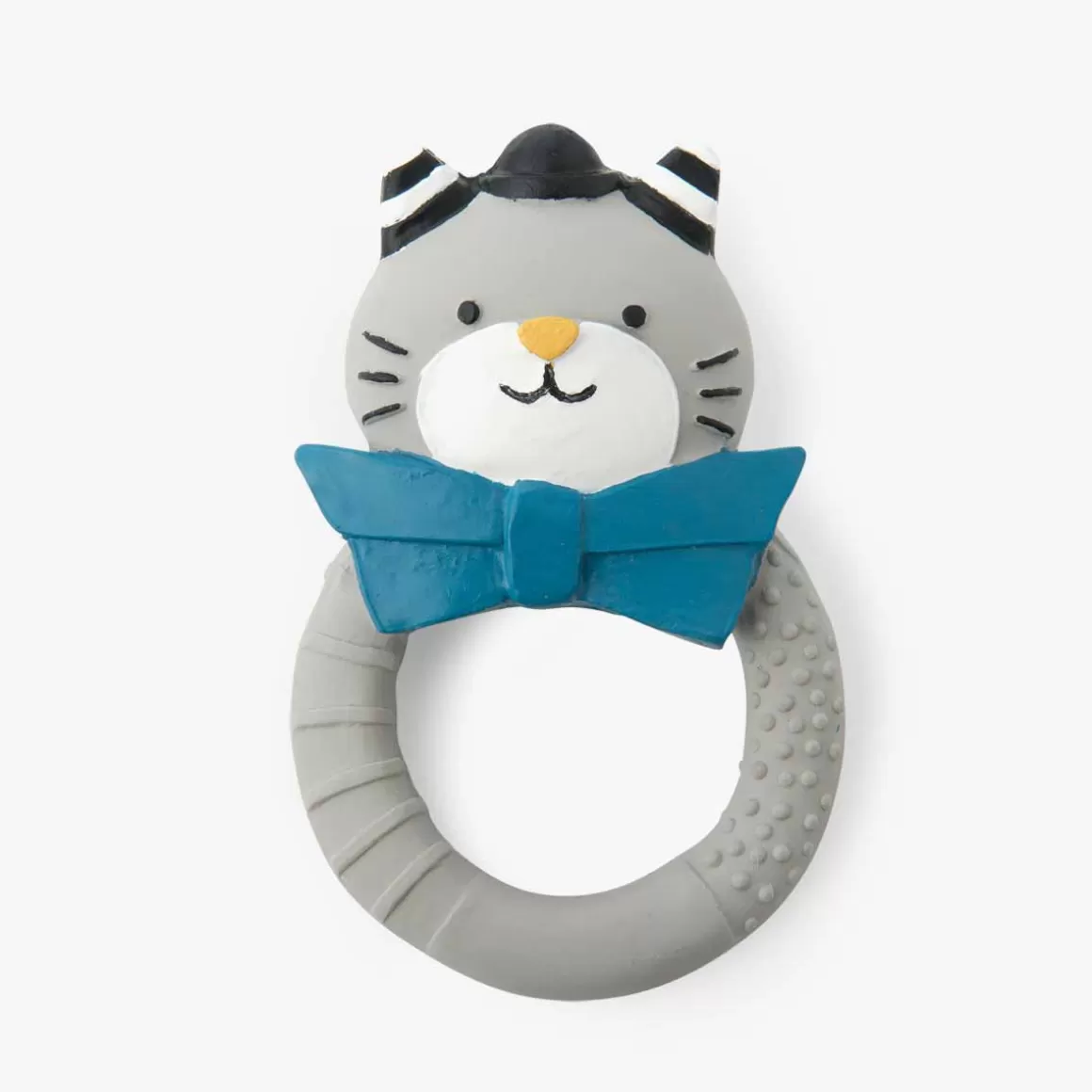 Moulin Roty Anneau de dentition chat gris Best