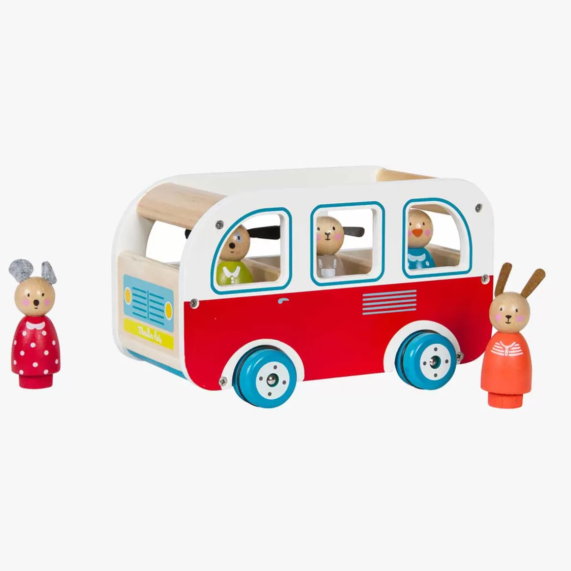 Moulin Roty Bus en bois avec Julius Clearance