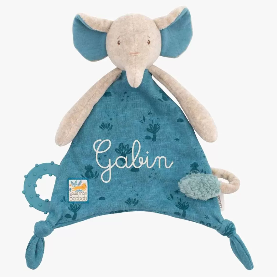 Moulin Roty Coffret cadeau naissance doudou Elu00e9phant Online