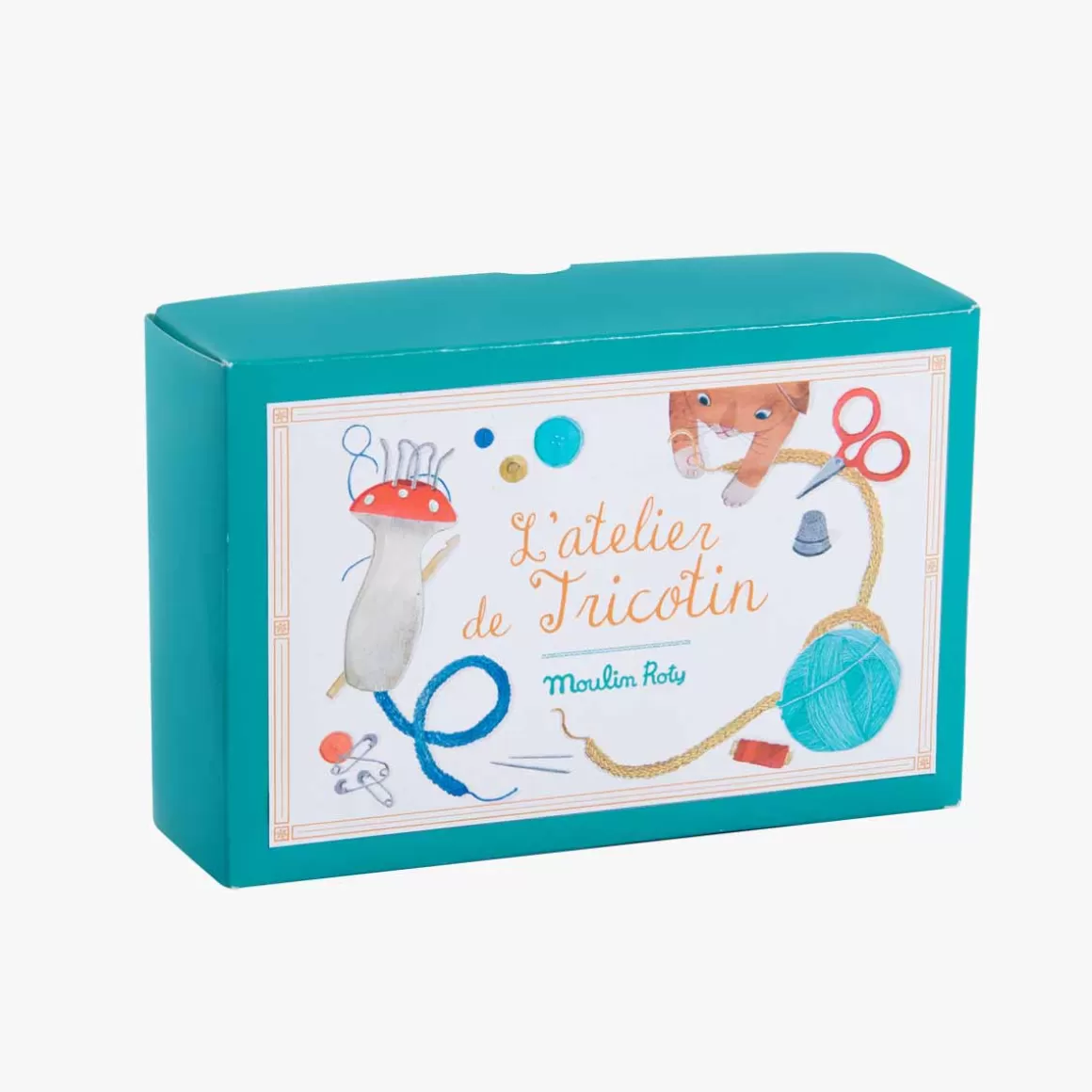 Moulin Roty Coffret L'atelier de tricotin Best Sale