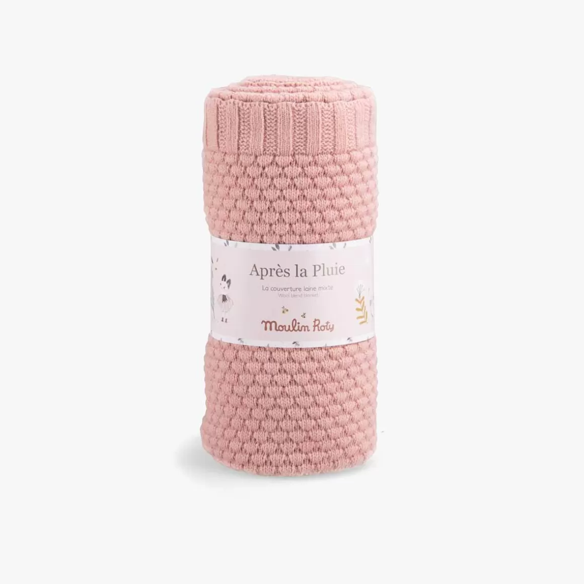 Moulin Roty Couverture laine mixte Outlet