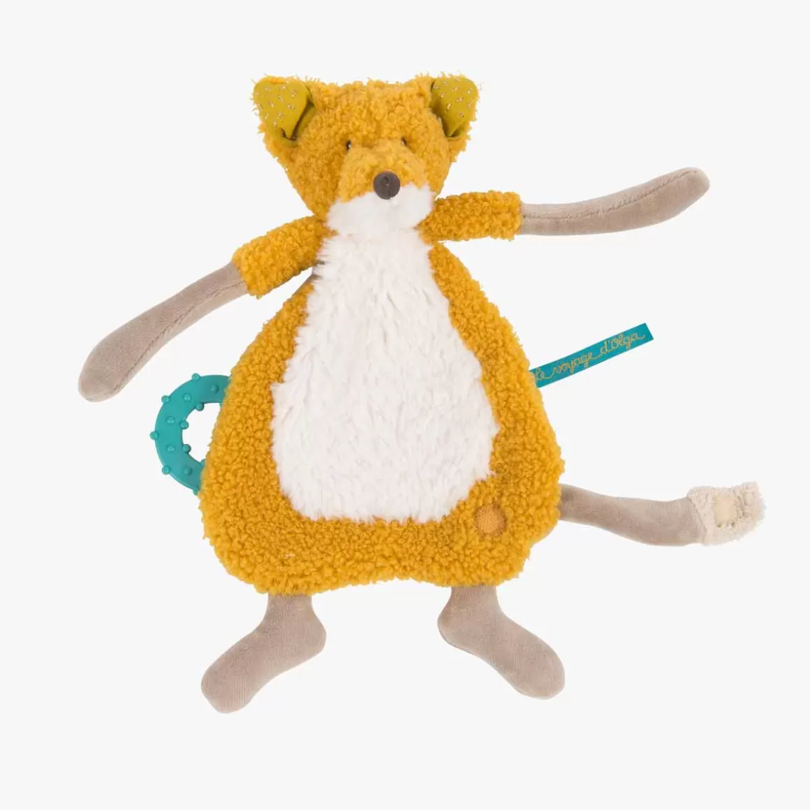 Moulin Roty Doudou attache-tu00e9tine renard Store