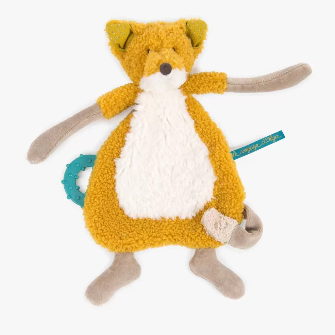 Moulin Roty Doudou attache-tu00e9tine renard Store