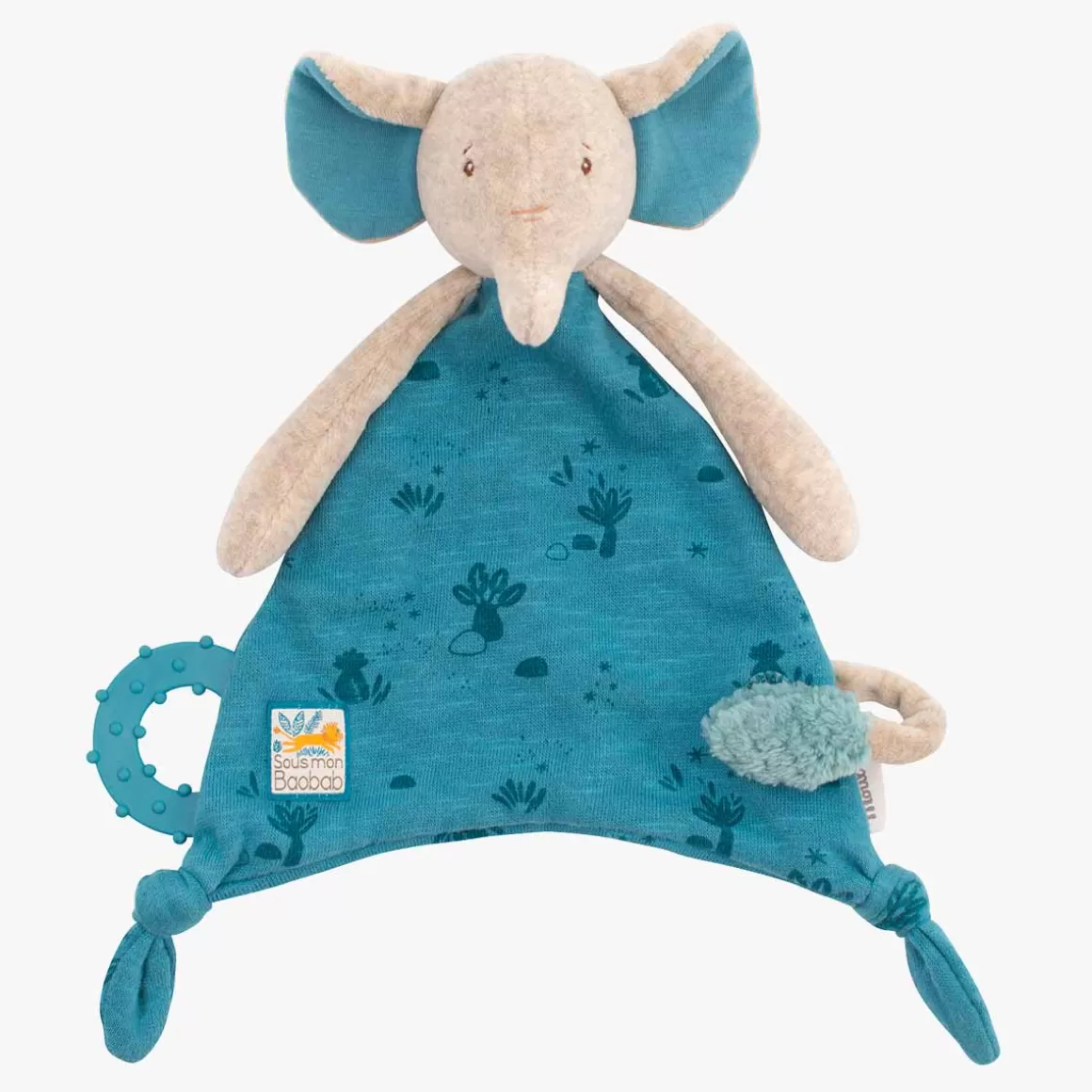 Moulin Roty Doudou attache-tu00e9tine u00e0 broder Elu00e9phant Clearance