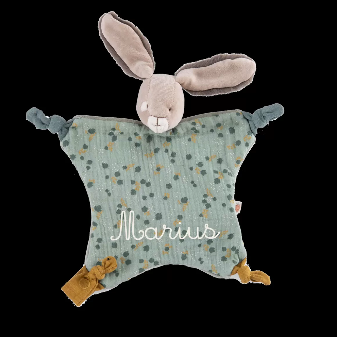 Moulin Roty Doudou Lapin sauge Sale