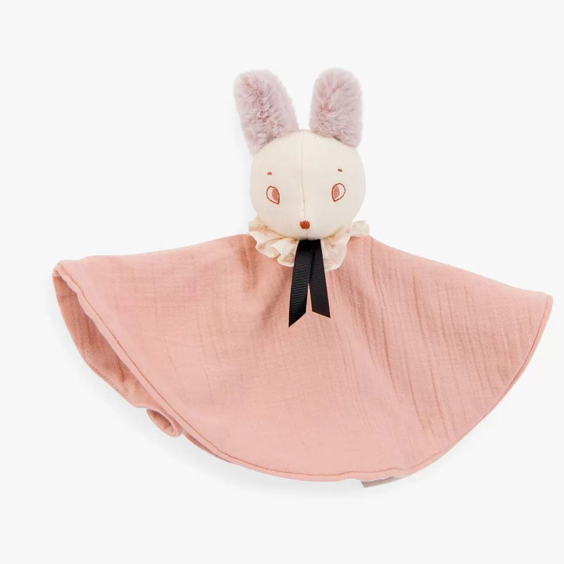 Moulin Roty Doudou u00e0 broder souris rose Cheap