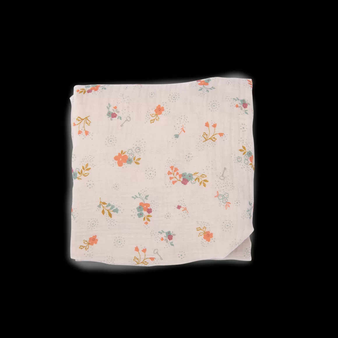 Moulin Roty Drap housse fleurs lit bu00e9bu00e9 70 x 140 cm Cheap