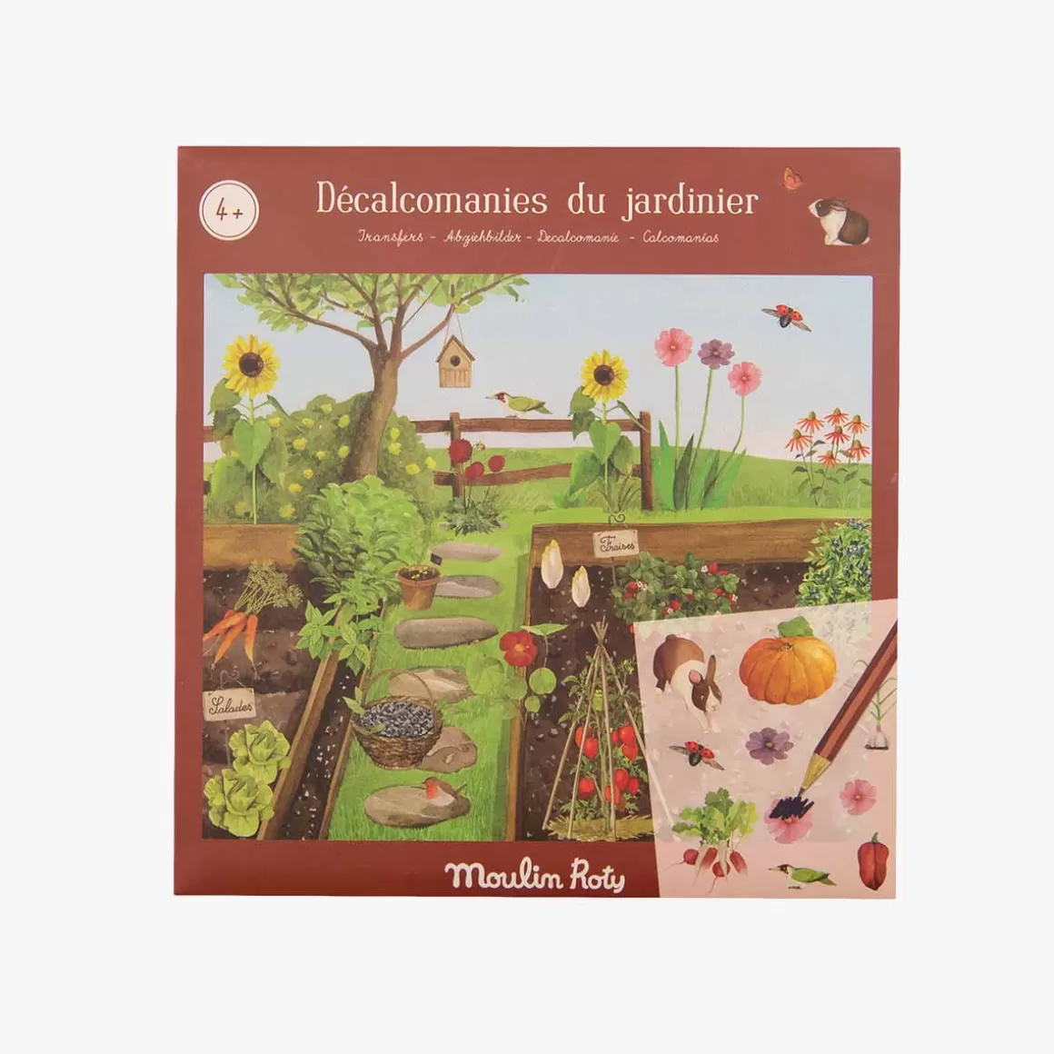 Moulin Roty Du00e9calcomanies Le jardinier Discount