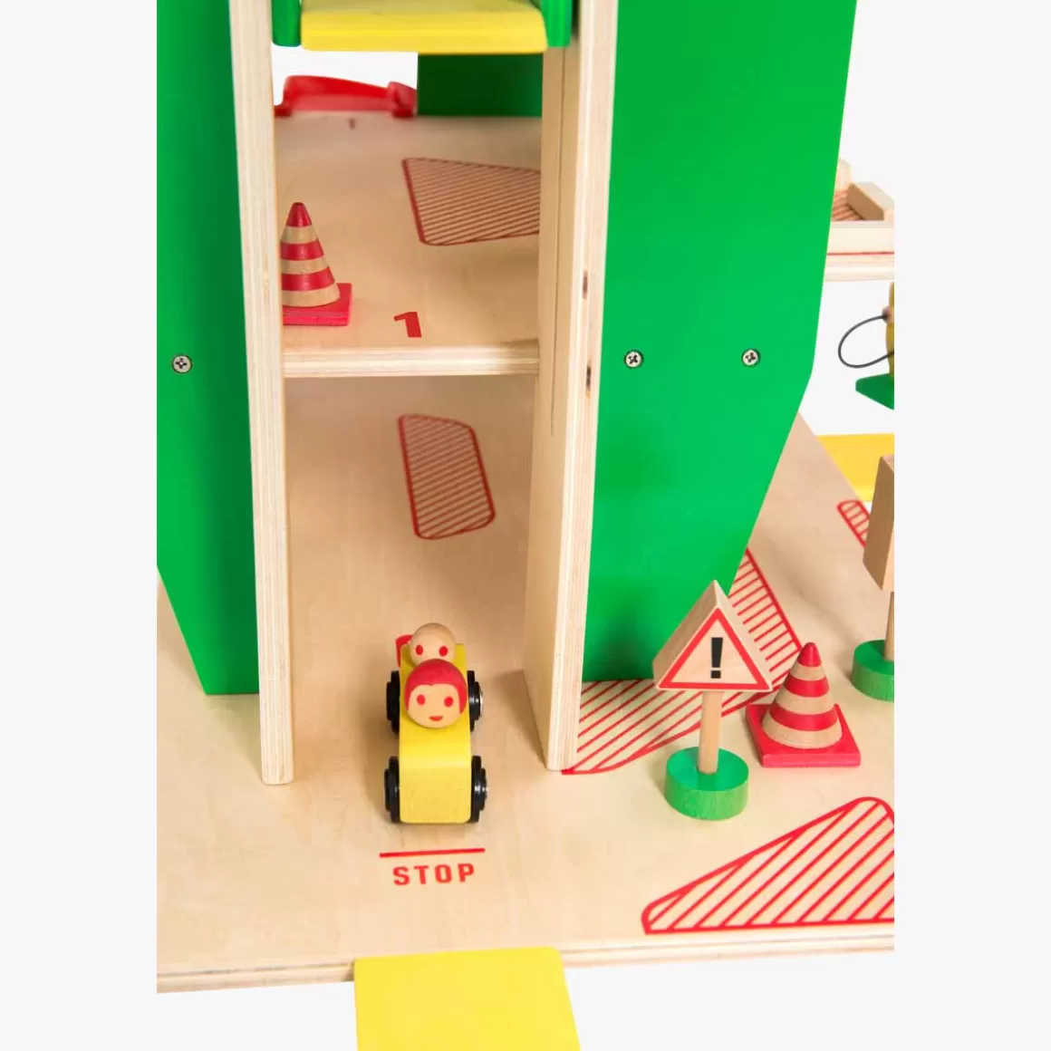 Moulin Roty Grand garage en bois Best