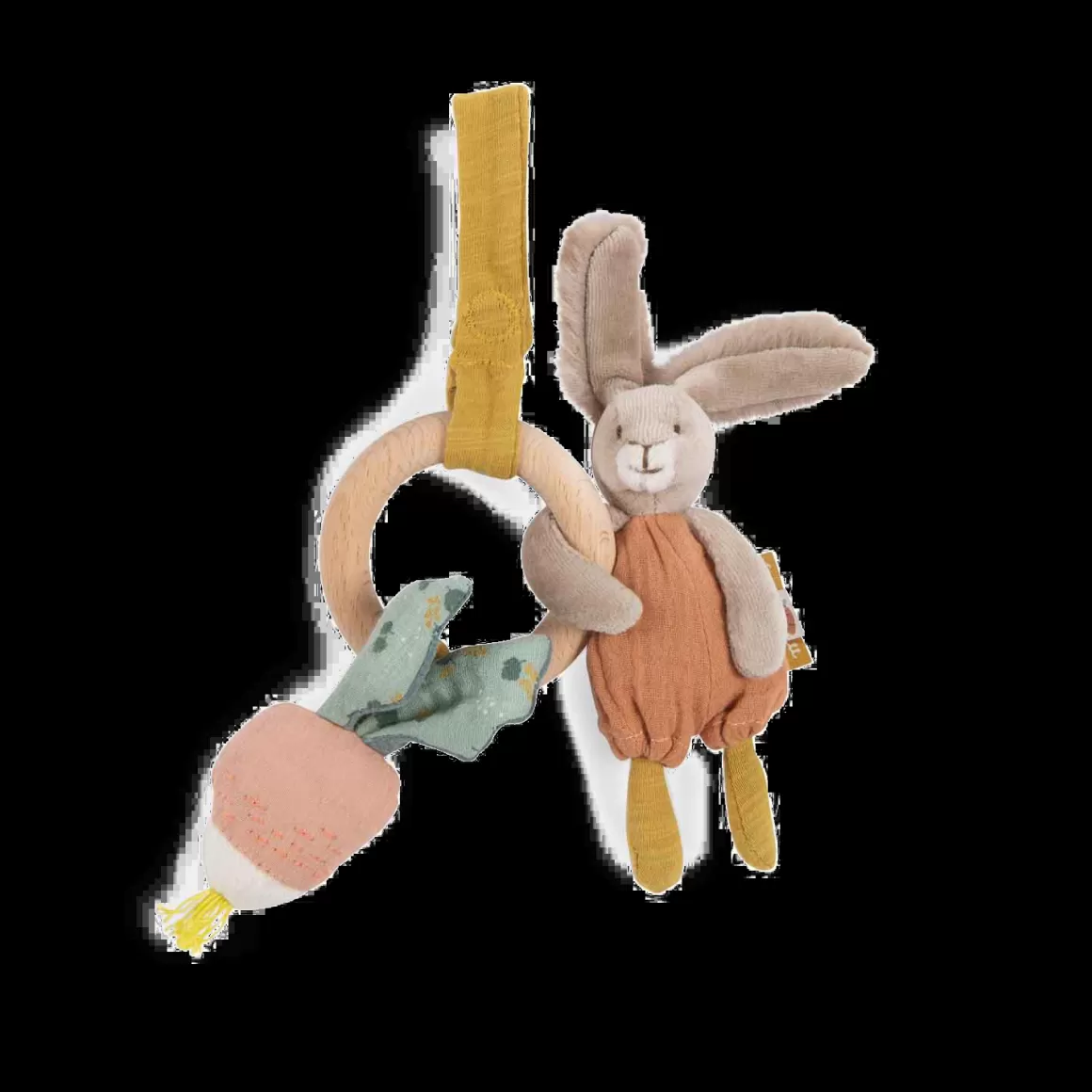 Moulin Roty Hochet anneau bois Lapin Outlet