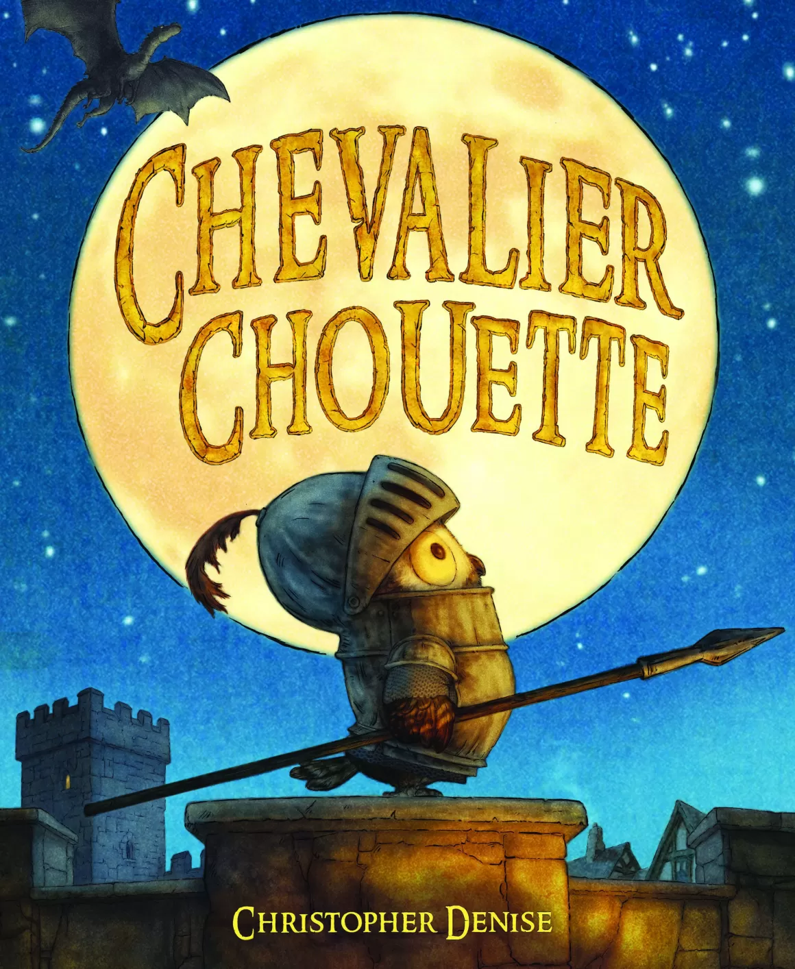 Moulin Roty Livre Chevalier Chouette de Christopher Denise Discount