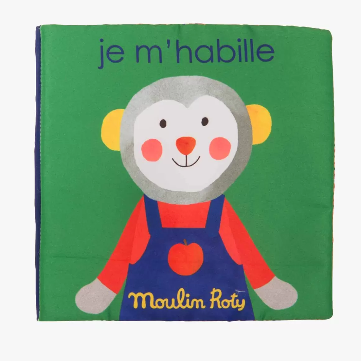 Moulin Roty Livre tissu Je m'habille Flash Sale