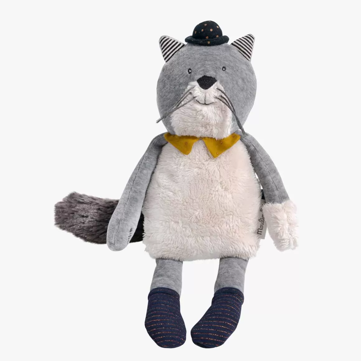 Moulin Roty Peluche chat Fernand Outlet