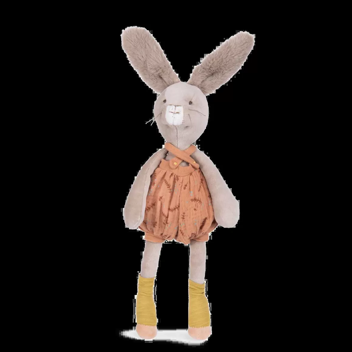 Moulin Roty Peluche Lapin argile New