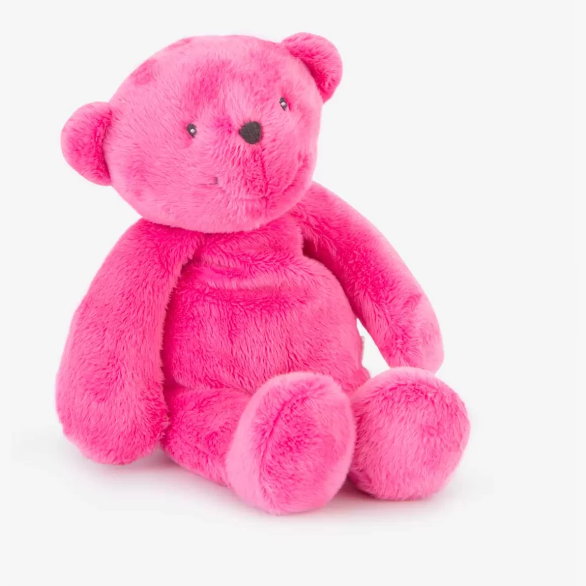 Moulin Roty Peluche Ours rose 30 cm Les P'tits Doudous de l'hu00f4pital Fashion