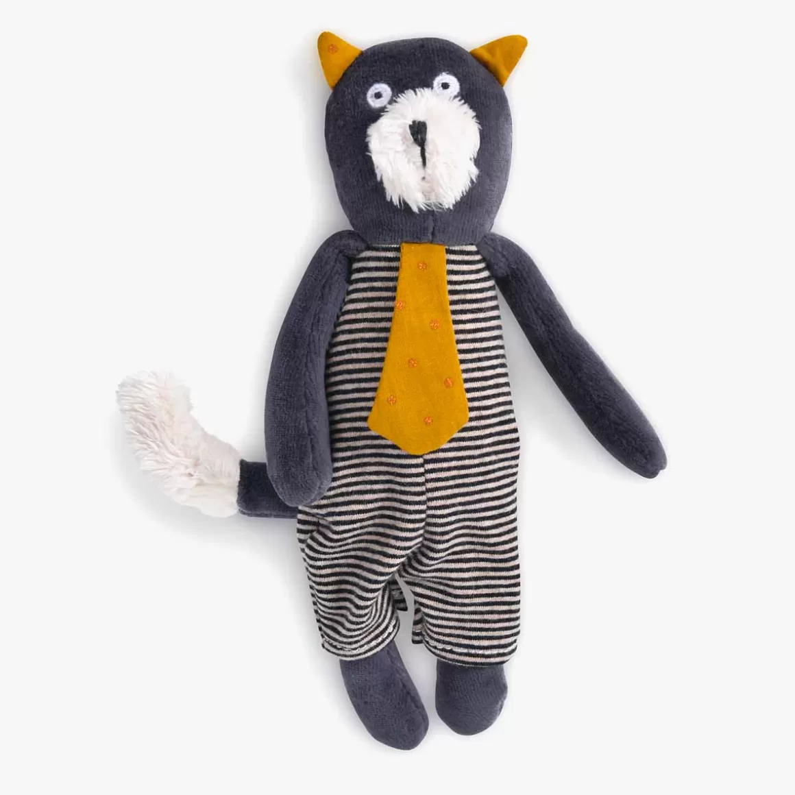 Moulin Roty Petite peluche chat gris Alphonse Best