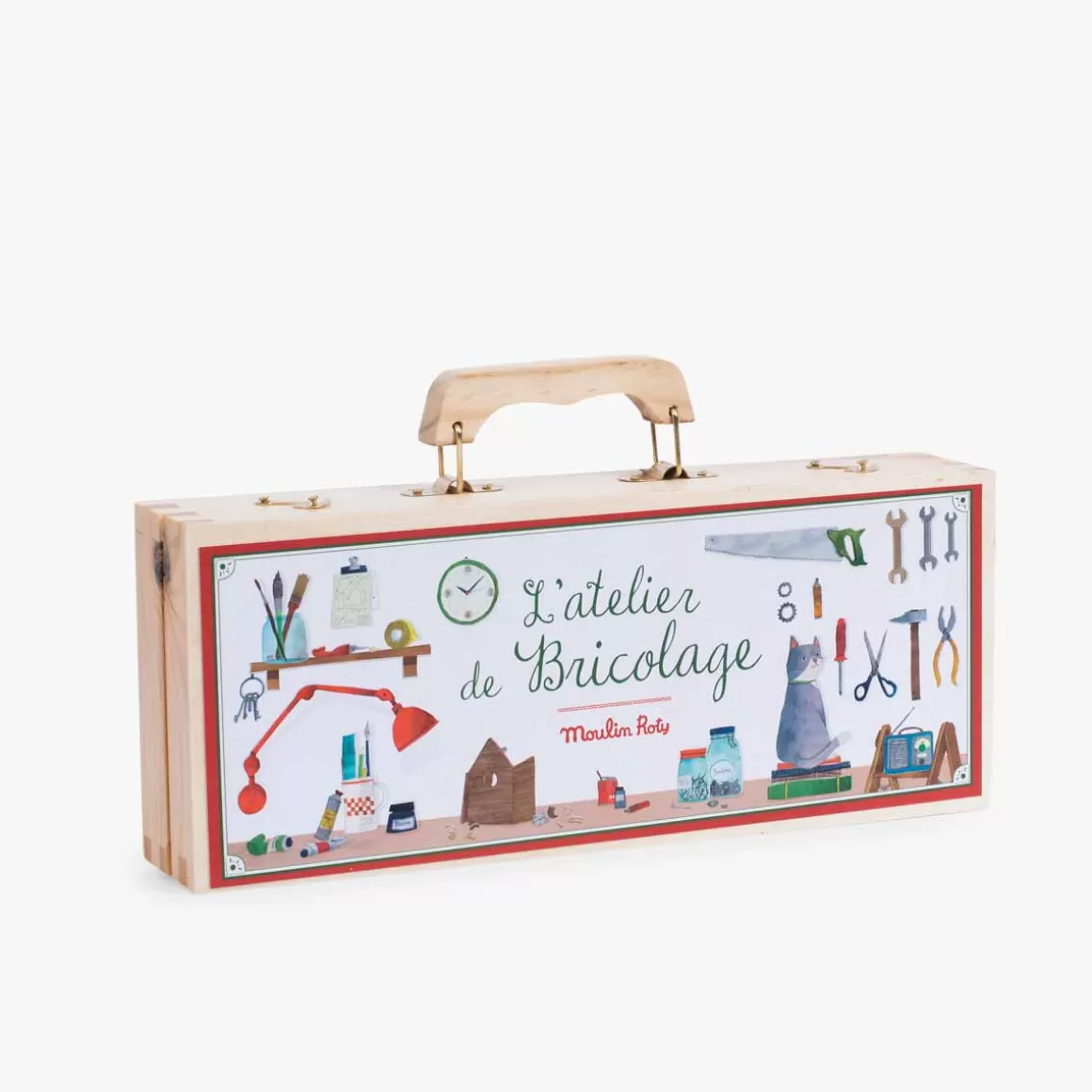 Moulin Roty Petite valise bricolage (6 outils) Clearance