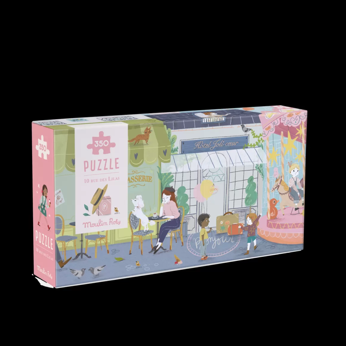 Moulin Roty Puzzle 10 rue des lilas 350 pcs Store