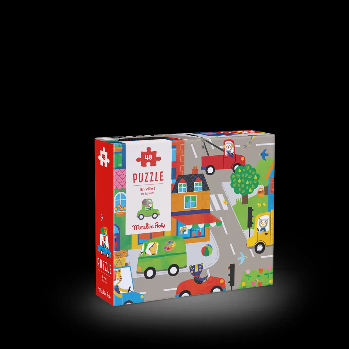 Moulin Roty Puzzle En ville 48 pcs Best Sale