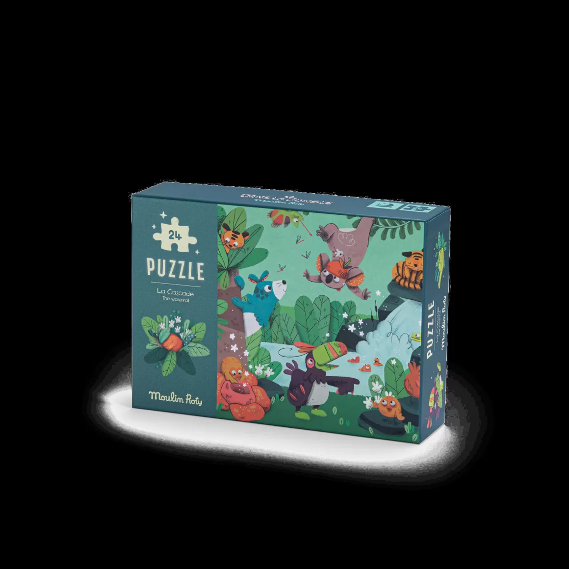 Moulin Roty Puzzle phosphorescent La cascade 24 piu00e8ces Hot