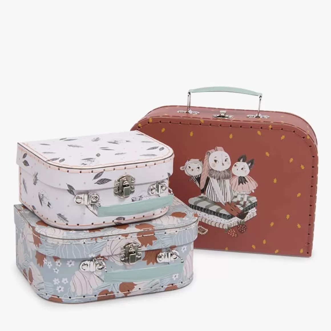 Moulin Roty Set 3 valises Cheap